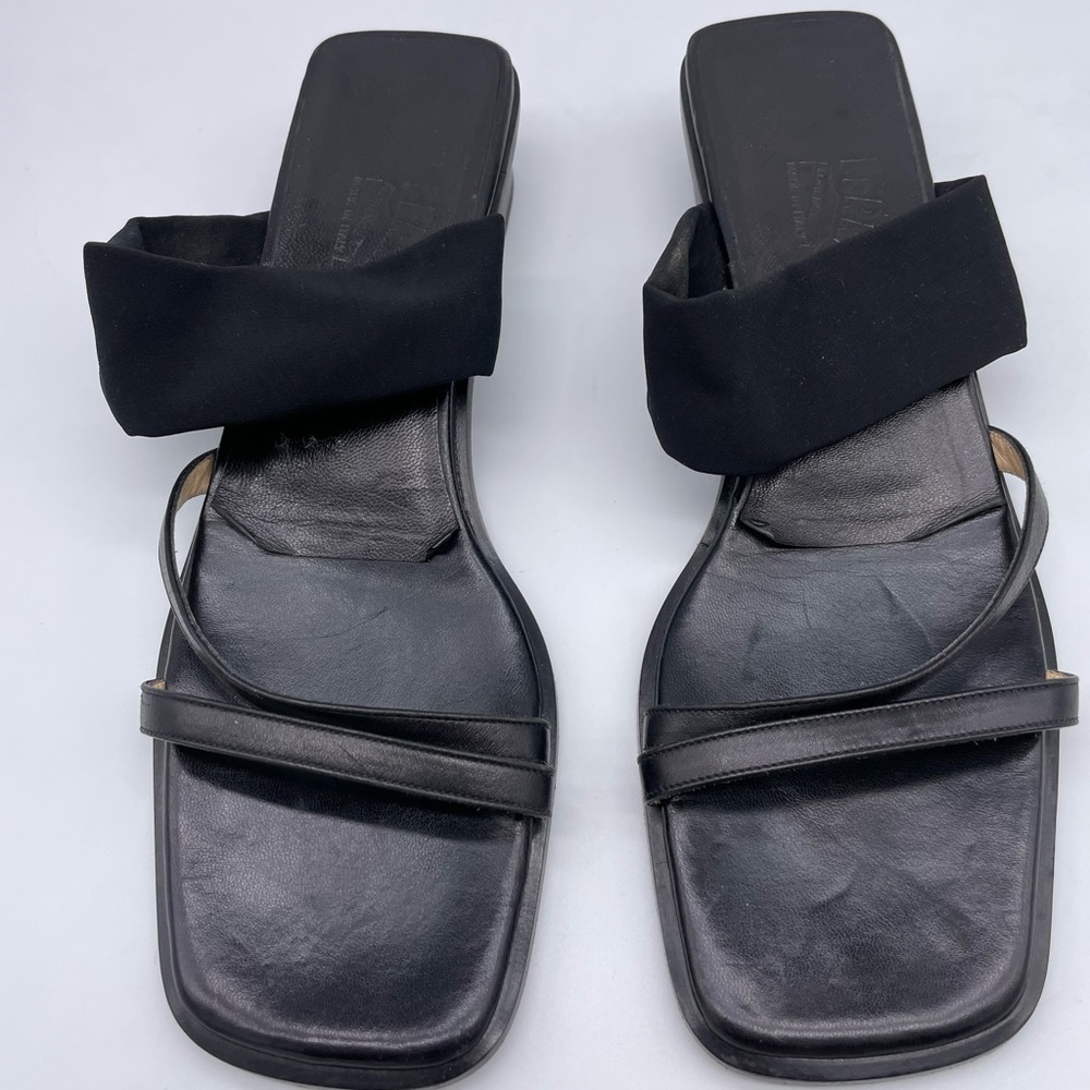 Salvatore Ferragamo Black Sandals